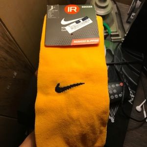 Orange Nike Soccer Socks